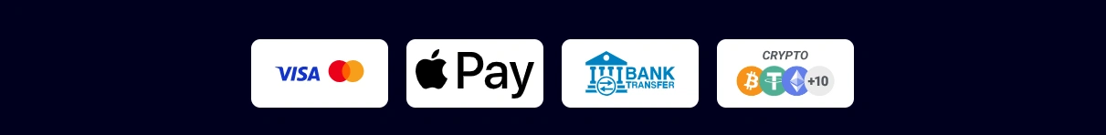 Supported UK payment methods